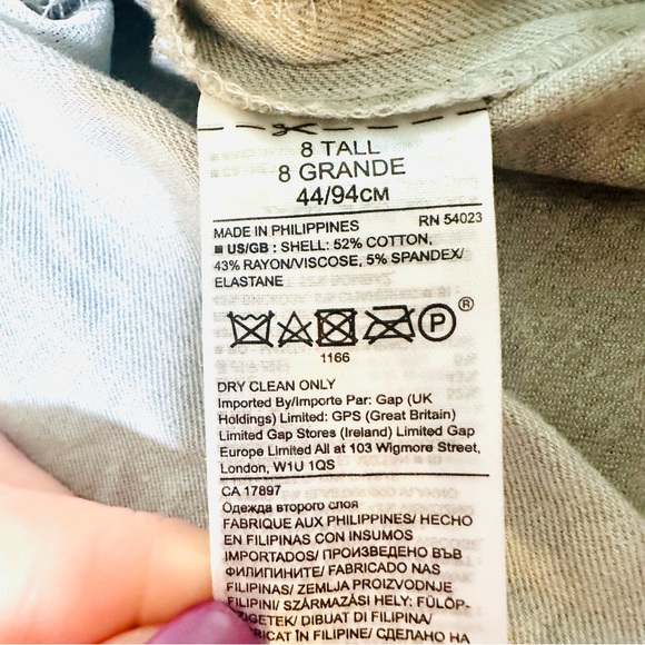 Banana Republic Bi-Stretch Midi Sheath Dress - Light Gray - Size 8 Tall - Picture 7 of 7